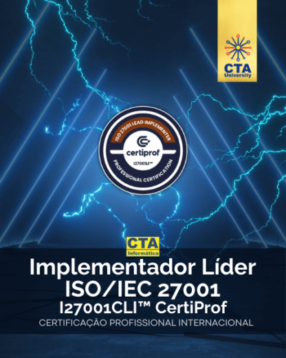 Implementador Líder ISO/IEC 27001 - Capacitação 2 em 1