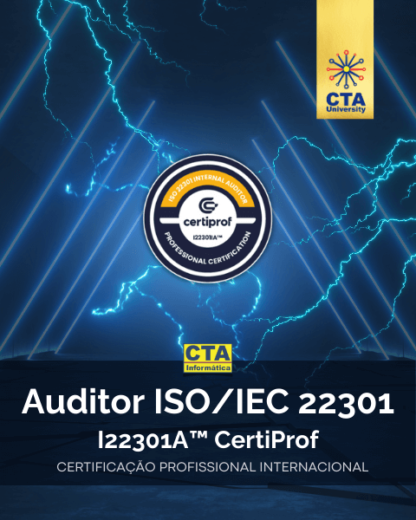 Auditor ISO/IEC 22301 - Voucher CertiProf + Bônus