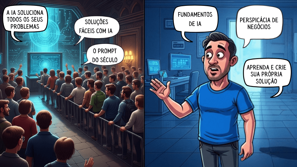 usando ia do jeito errado - ia solução mágica x pensar soluções